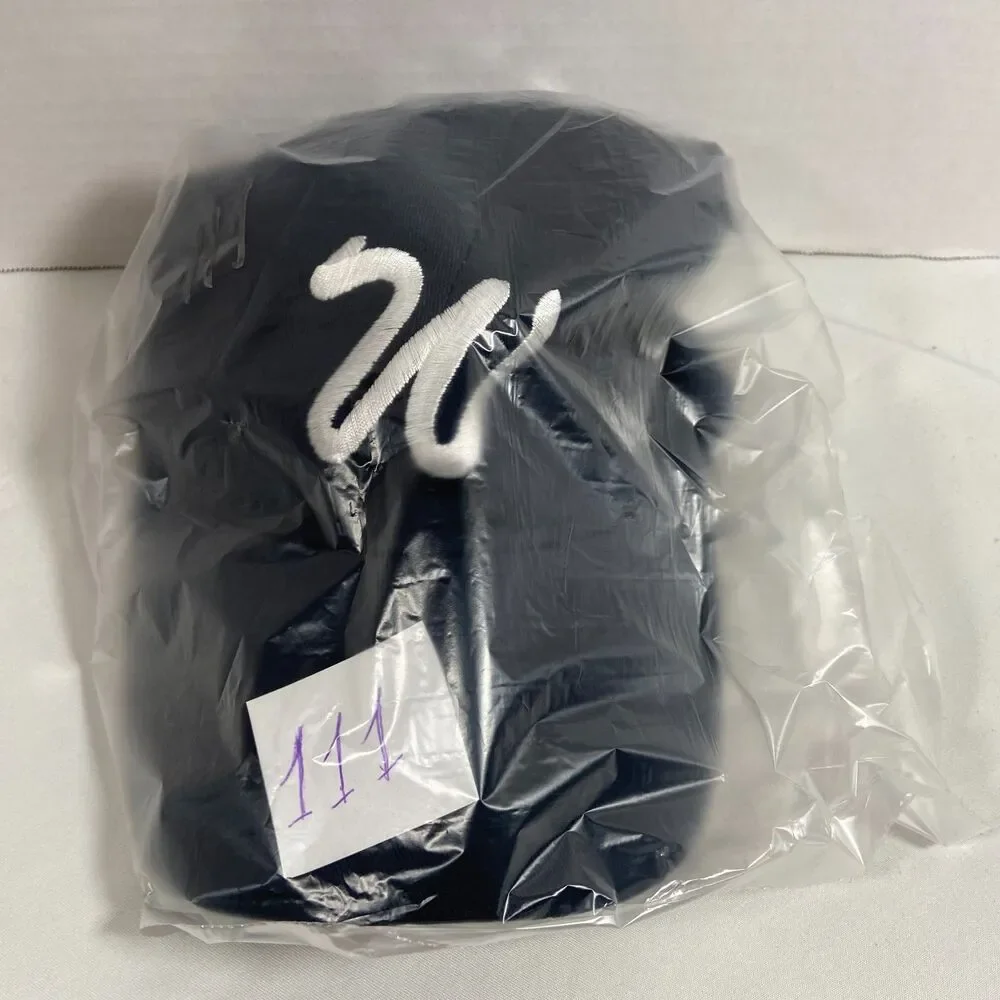 Port & Company Youth Navy Blue W Logo Adjustable Baseball Hat Cap